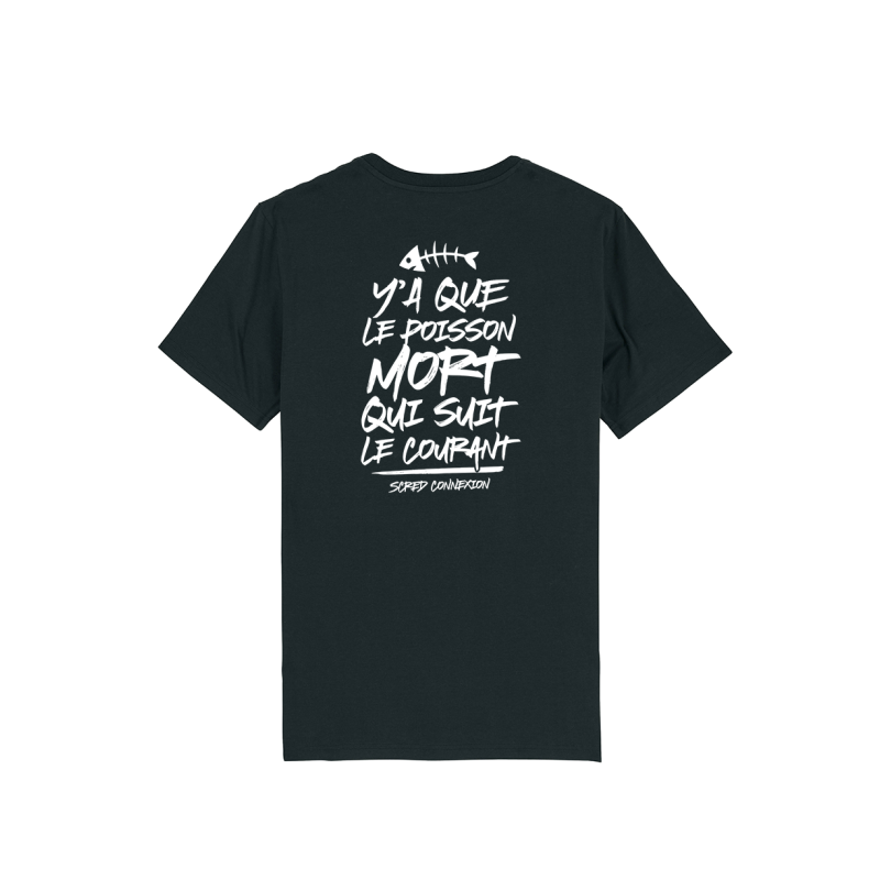 Tshirt Scred - Poisson Mort Dos