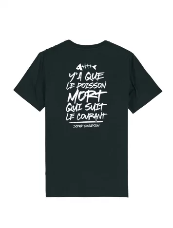 scred connexion Tshirt Scred - Poisson Mort Dos