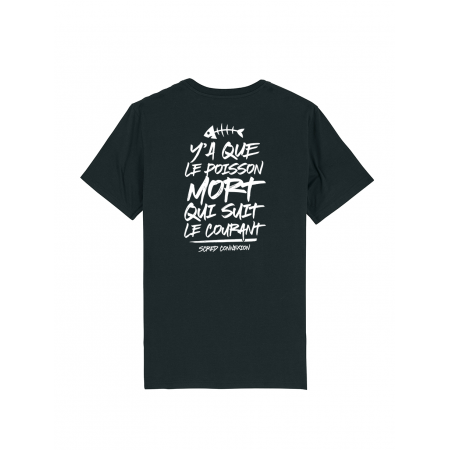 Tshirt Scred - Poisson Mort Dos de scred connexion sur Scredboutique.com