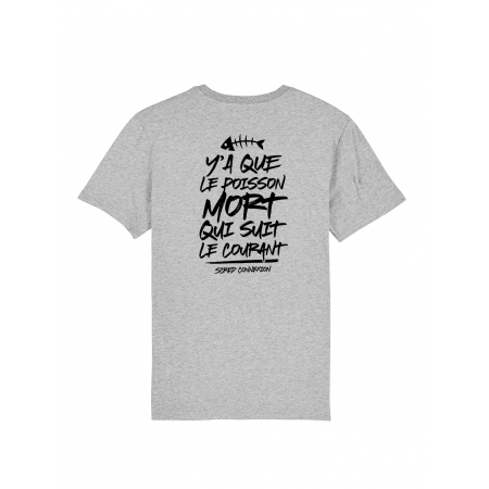 Tshirt Scred - Poisson Mort Dos de scred connexion sur Scredboutique.com
