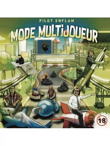  Album Cd Pilot Enflam - Mode multijoueur