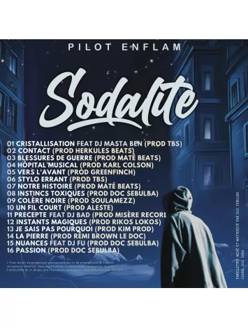  Album Cd Pilot Enflam - Sodalite