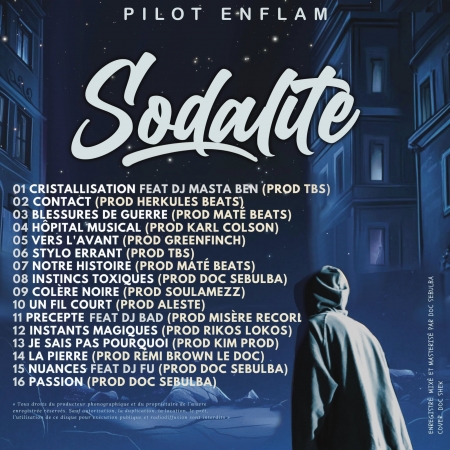 Album Cd Pilot Enflam - Sodalite de  sur Scredboutique.com