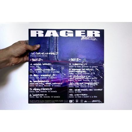 Album vinyle Rager - Le son de la veine (Premiere dose) de rager sur Scredboutique.com