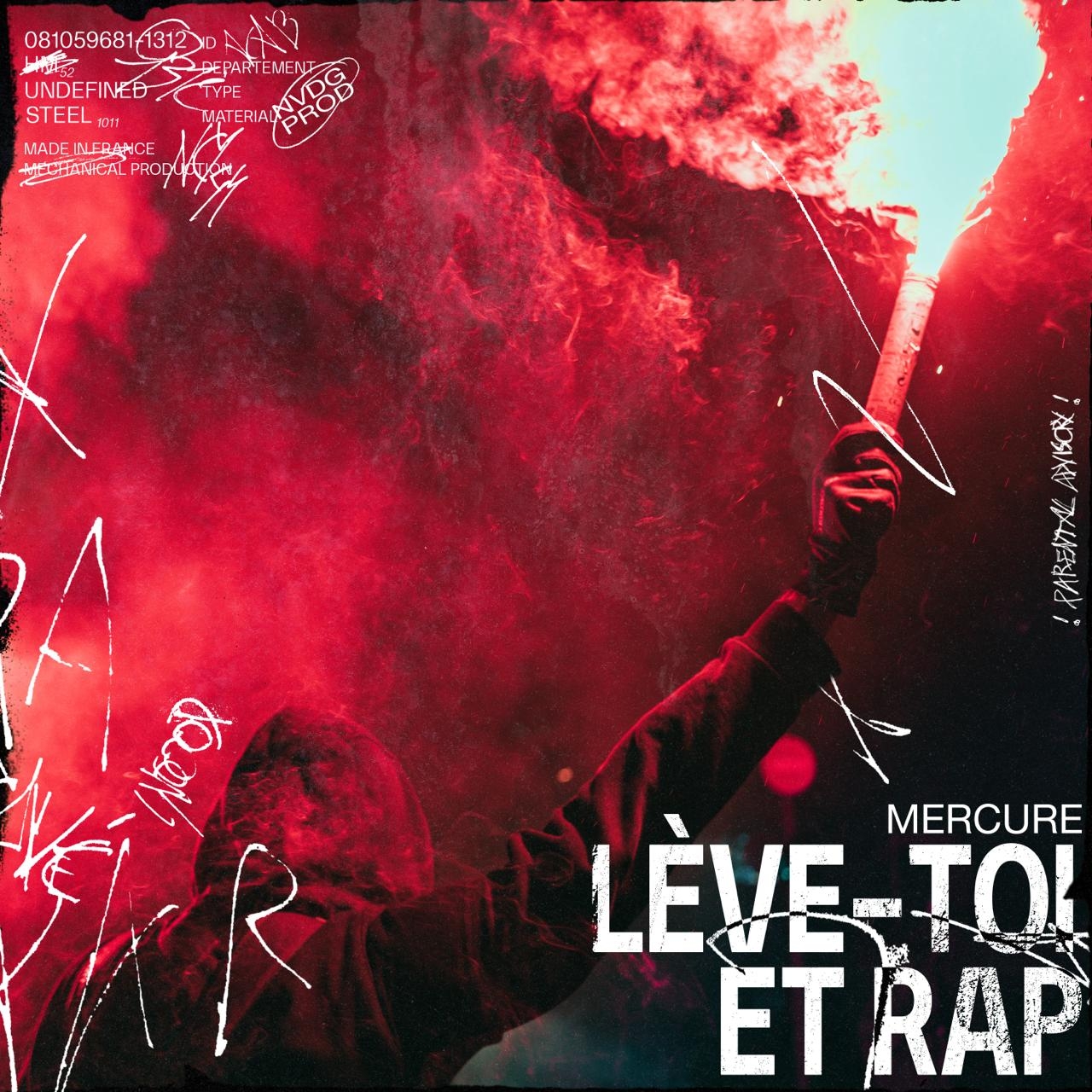 Album Mercure - Leve toi et rap de  sur Scredboutique.com