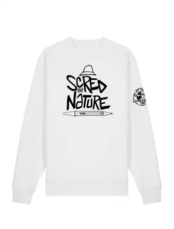 Sweat Col Rond "Scred by Nature" 