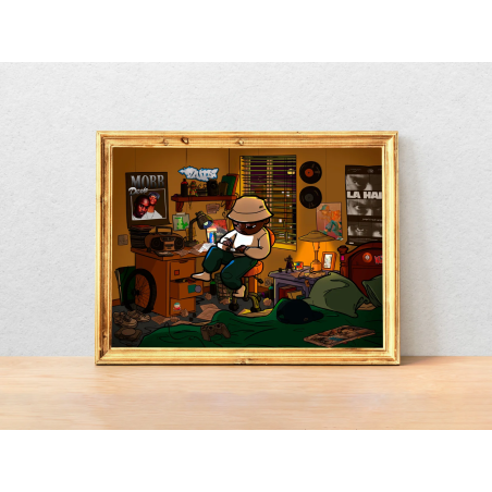 Illustration Lino A3 - Urban Toys