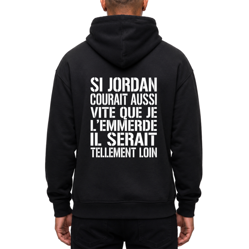 Sweat Capuche Scred Connexion - Si Jordan ... Dos