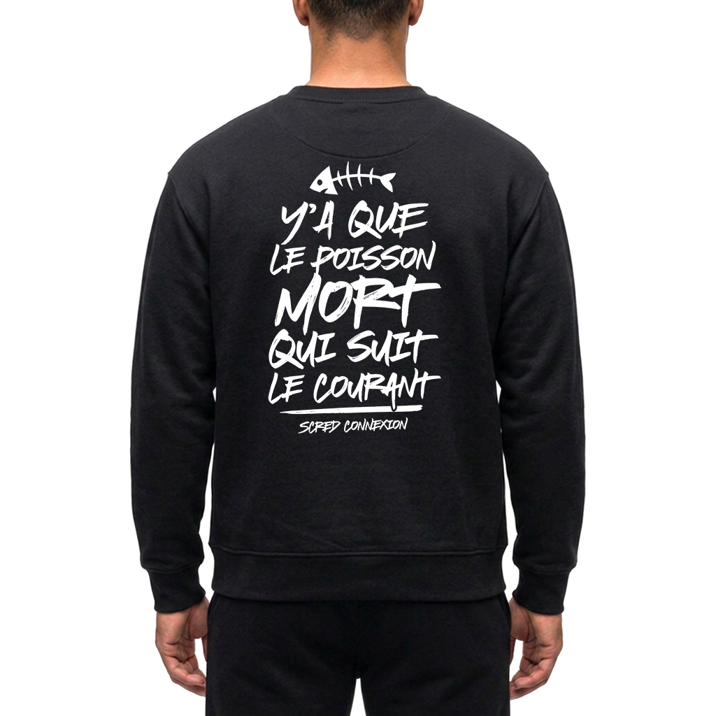 Sweat Scred - Poisson Mort Dos