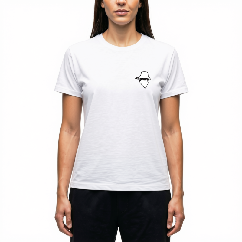 tee-shirt femme  "dernier visage" coeur