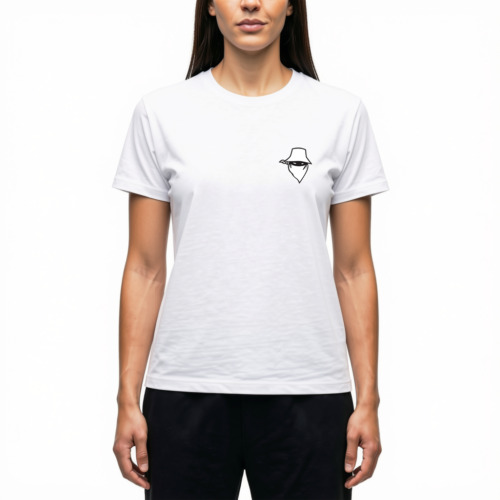 tee-shirt femme  "dernier visage" coeur