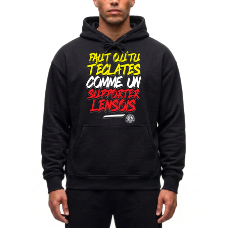 Sweat Capuche Supporters Lensois couleur