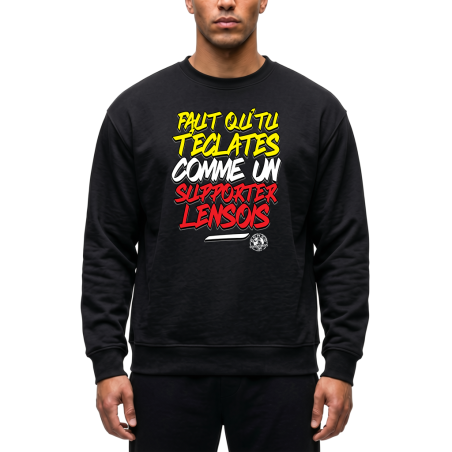 Sweat Supporters Lensois couleur