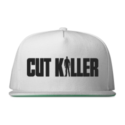 snapback blanche "cut killer" de sur Scredboutique.com