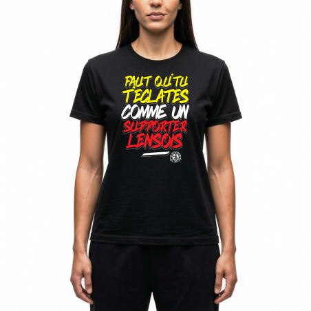 Tshirt femme Supporters Lensois couleur