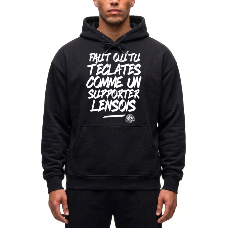 Sweat Capuche Supporters Lensois