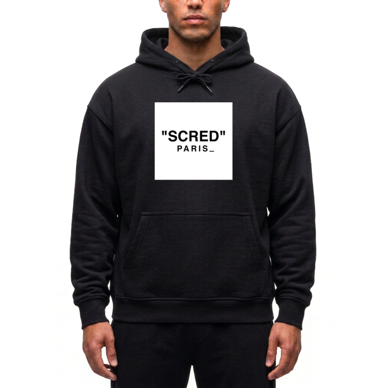 Sweat Capuche Carré Scred