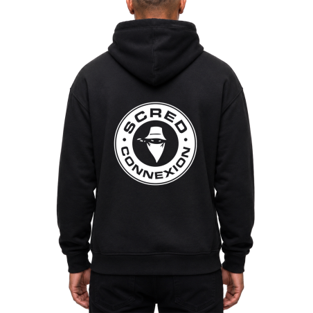 Sweat Capuche Scred Connexion - 10 ANS Print Dos