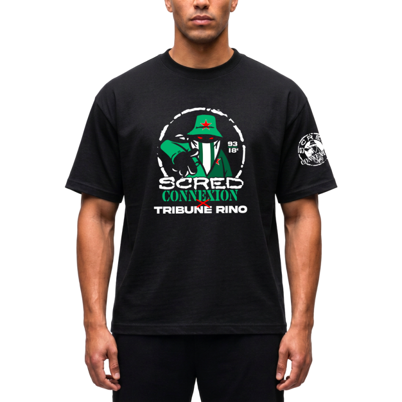 Tshirt Scred Connexion x Tribune Rino Red Star