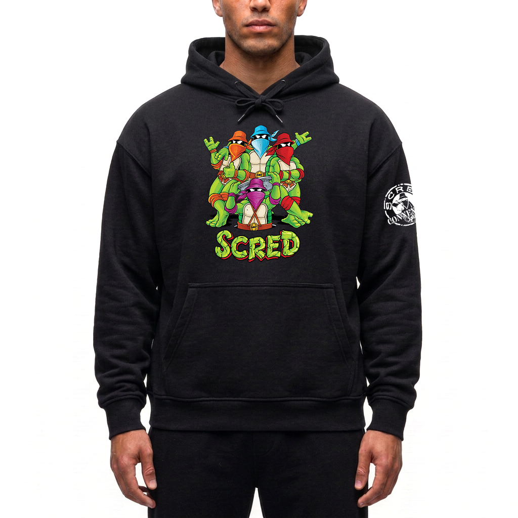 Sweat Capuche Scred Tortue Ninja