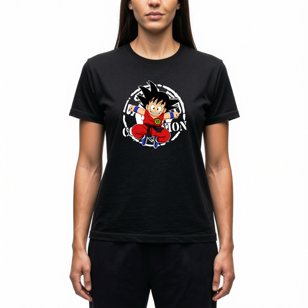 T-Shirt Femme Logo "DBSCRED" Noir