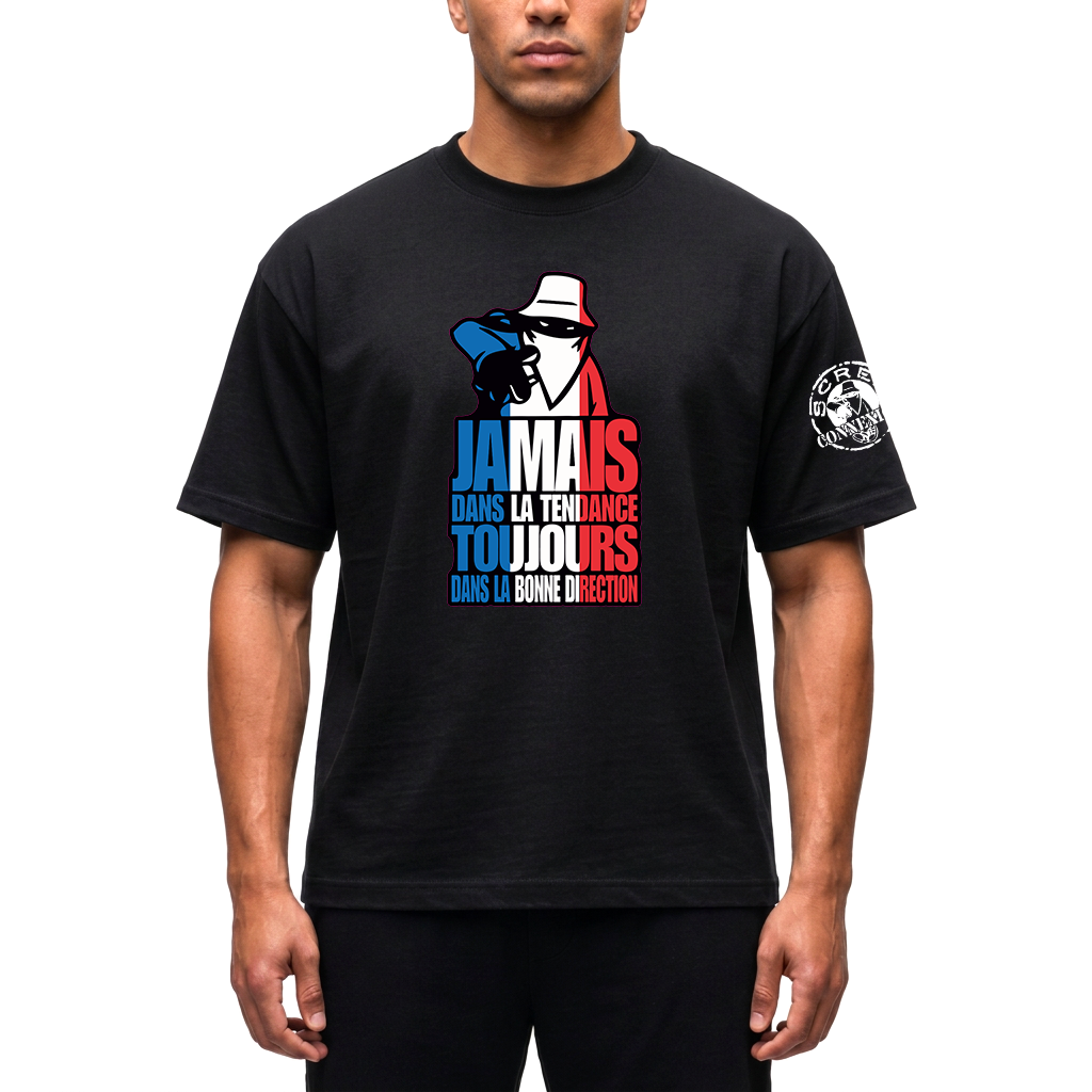 Tshirt Euro France Jamais dans la tendance