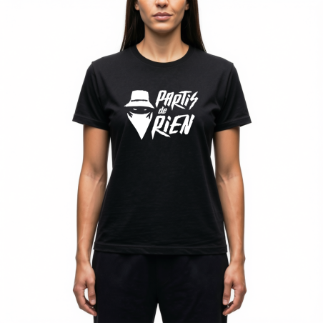 T-Shirt Femme Logo "Partis de rien"