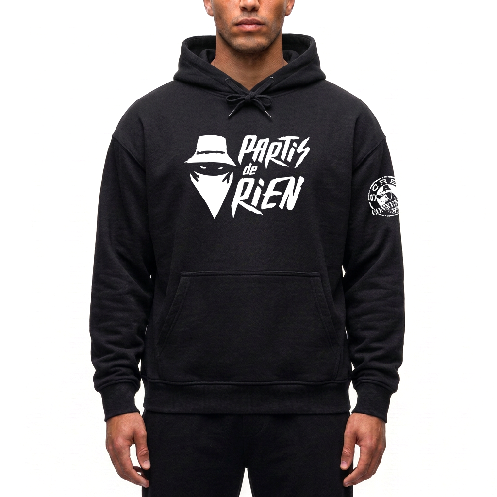 Sweat Capuche Scred Connexion - Partis de rien