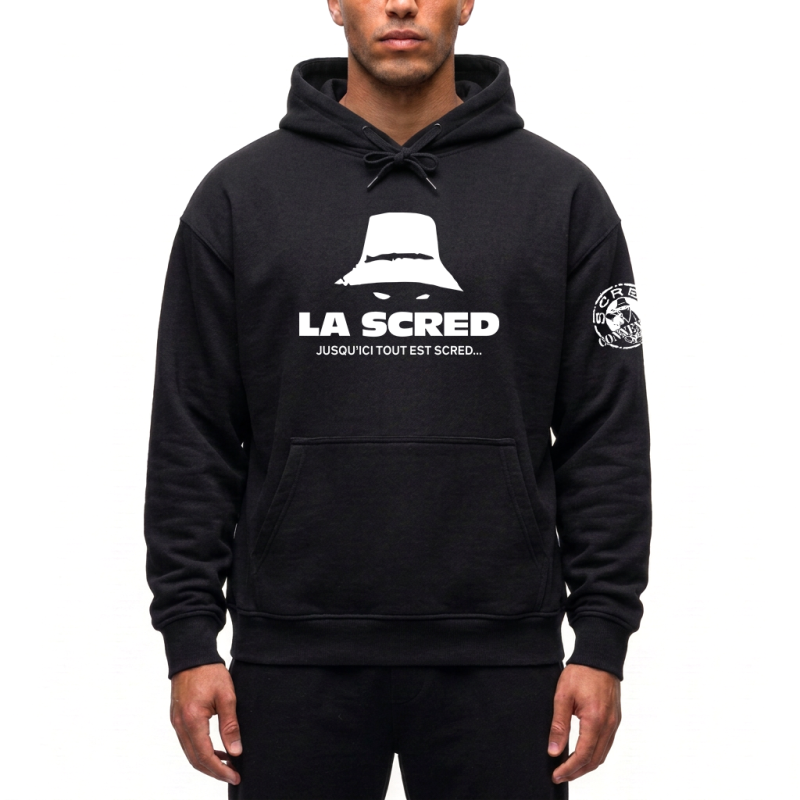 Sweat capuche La Scred - Jusque ici...