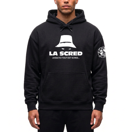 Sweat capuche La Scred - Jusque ici...