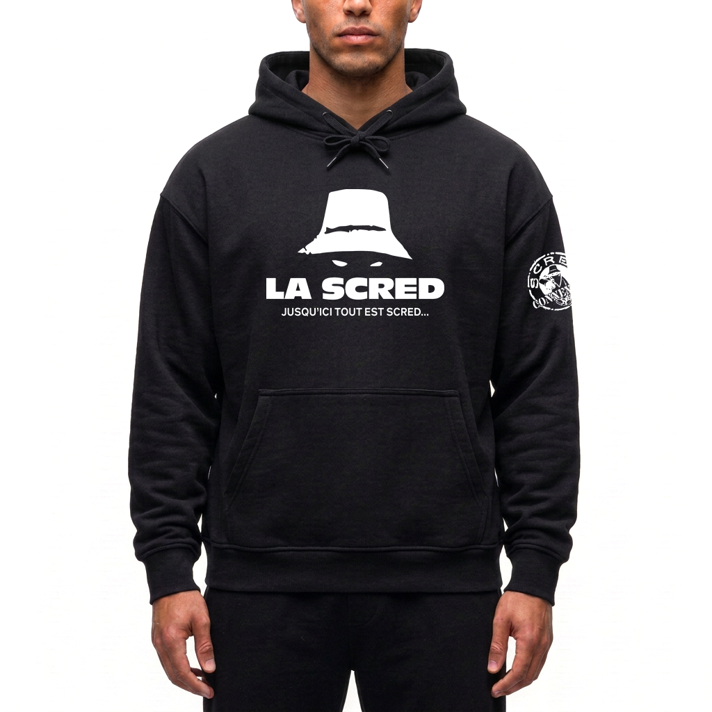 Sweat capuche La Scred - Jusque ici...