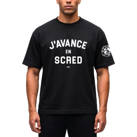 T Shirt J'avance en Scred