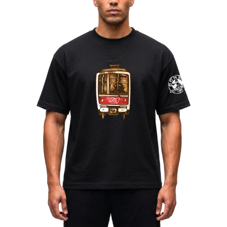 Tee Shirt Metro Noir / Scred Boutique - Jamais dans la Tendance
