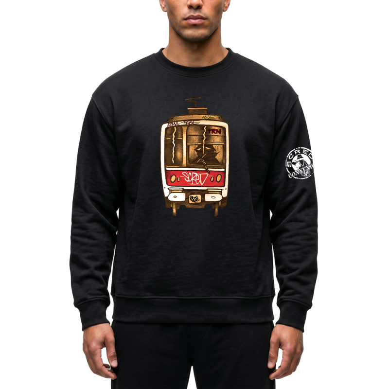 Sweat Samouraide Gris / Scred Boutique - Jamais dans la Tendance