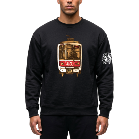 Sweat Samouraide Gris / Scred Boutique - Jamais dans la Tendance