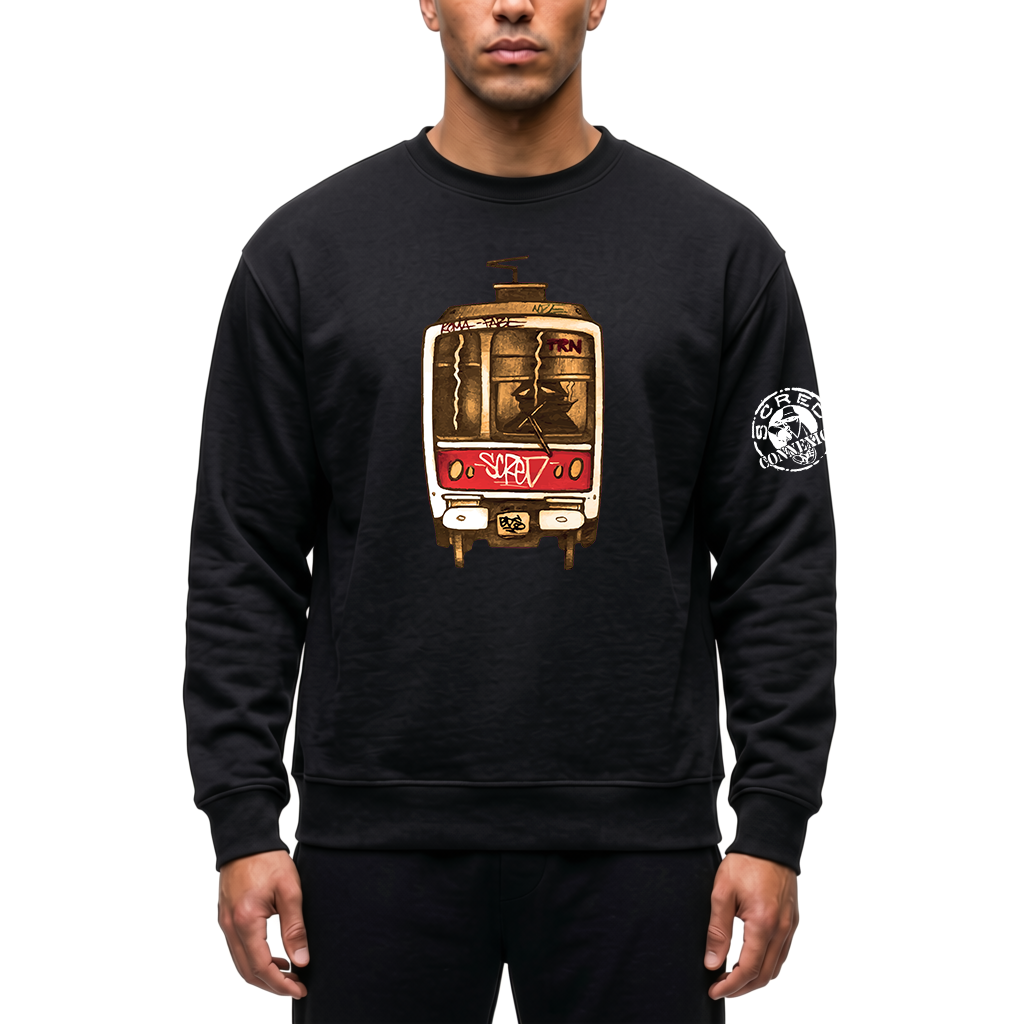 Sweat Samouraide Gris / Scred Boutique - Jamais dans la Tendance