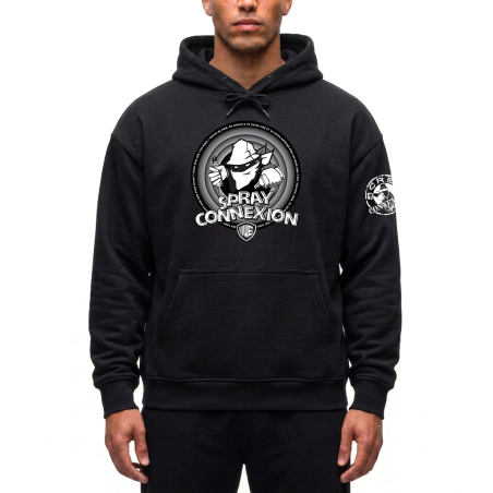 Sweat Capuche Scred Connexion - Spray Connexion by Hiwe NB