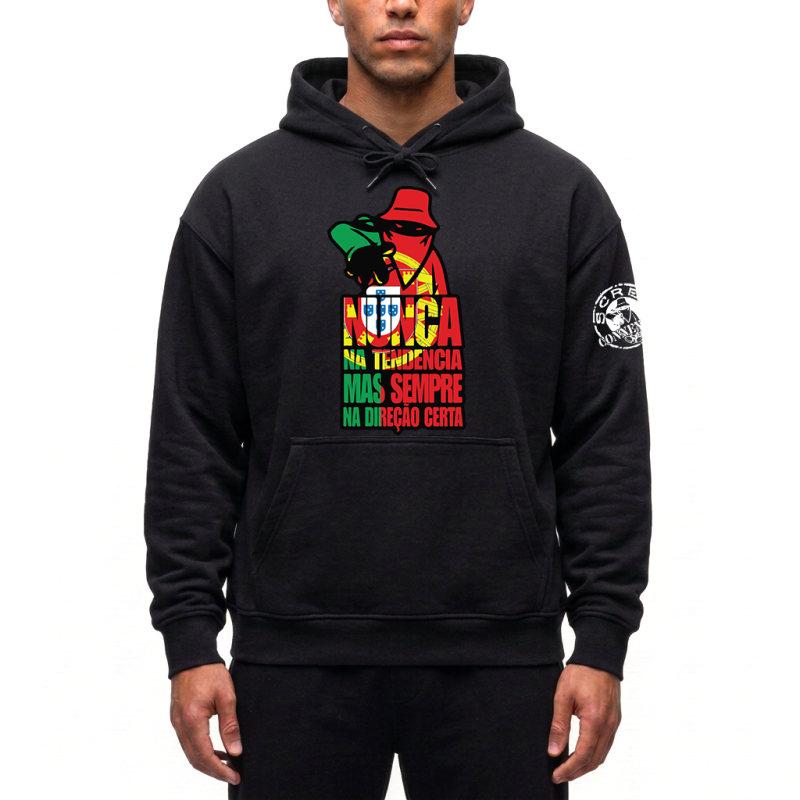 Sweat Capuche Euro Portugal Jamais dans la tendance