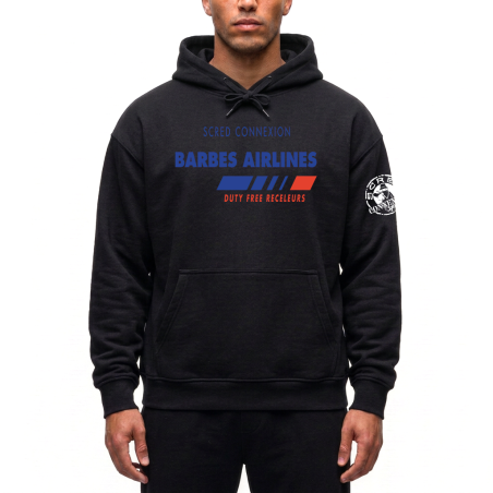 Sweat Capuche Barbès Airlines