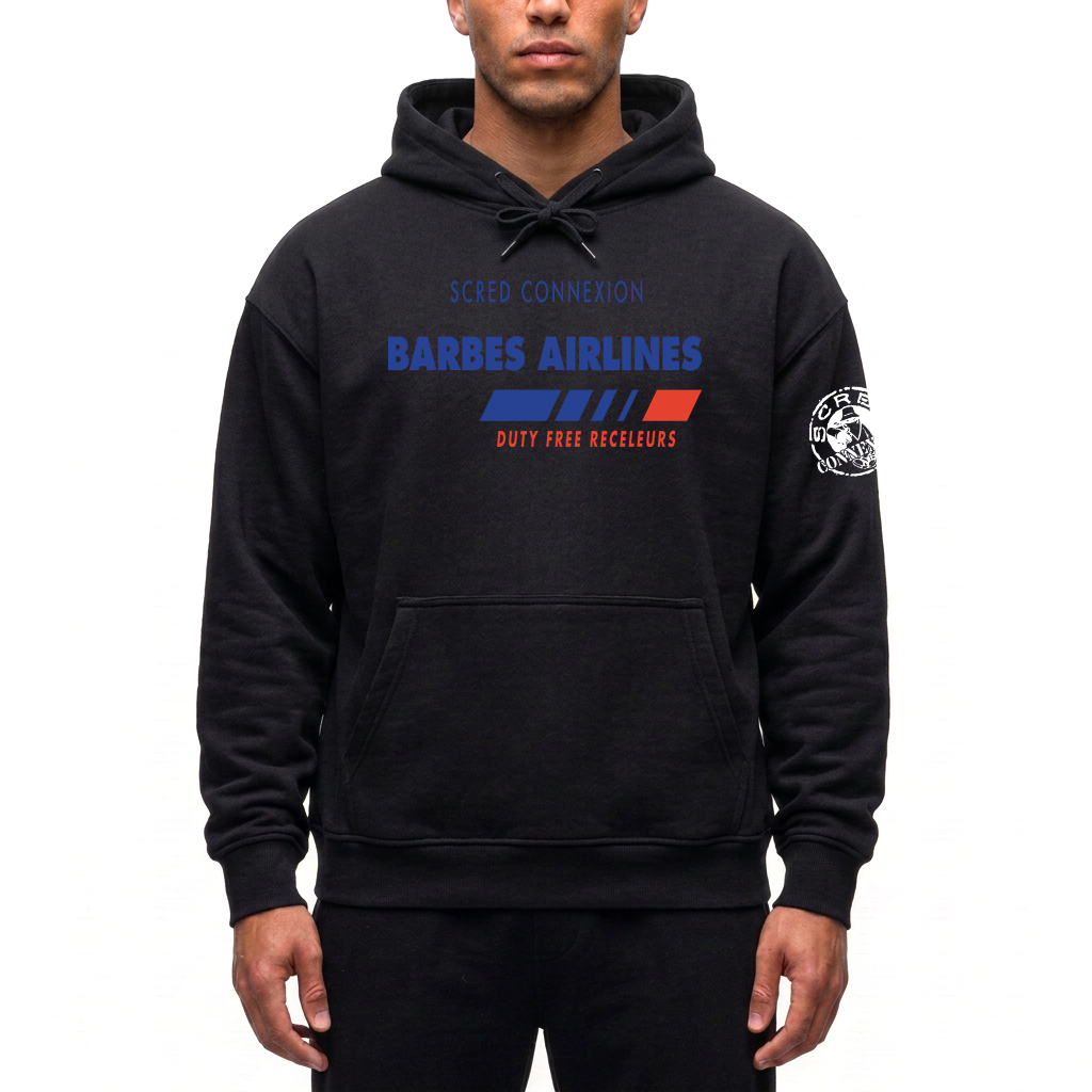 Sweat Capuche Barbès Airlines