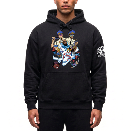 Sweat Capuche Scred Connexion - Barbes Airlines