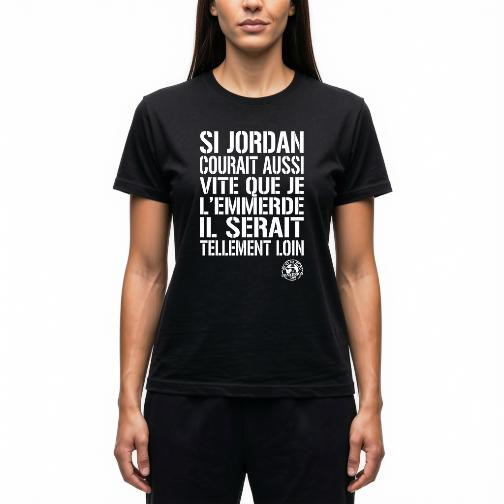Tshirt Femme Scred Connexion - Si Jordan...