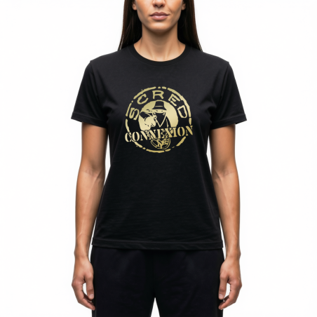 Tshirt Femme Noir Classico OR