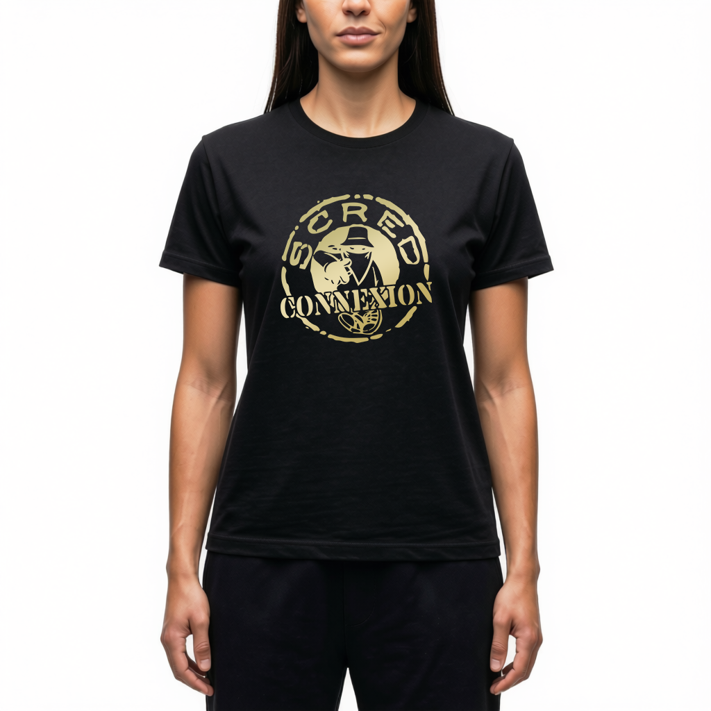 Tshirt Femme Noir Classico OR