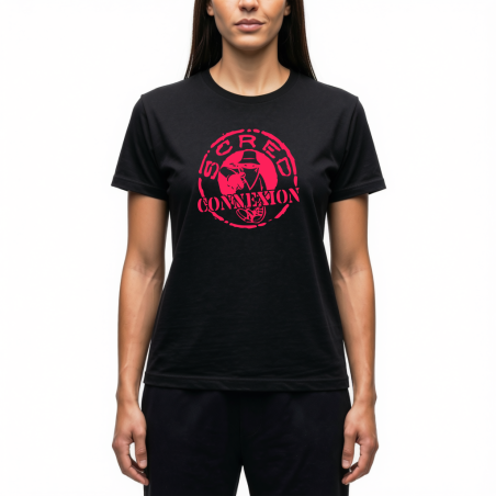 Tee-shirt  femme"classico"  rose