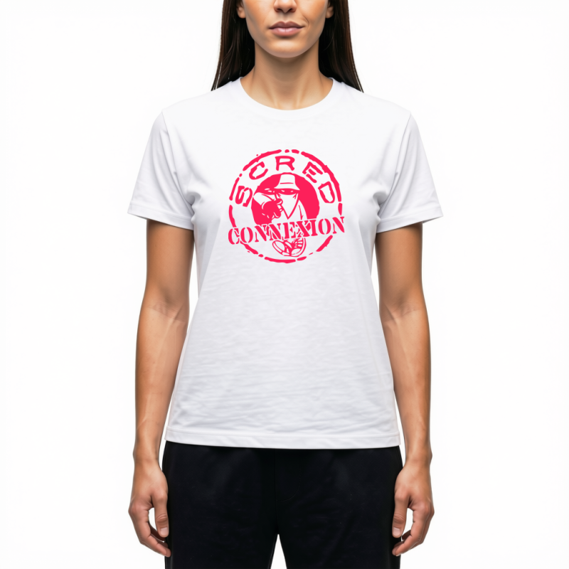 Tee-shirt  femme"classico"  rose