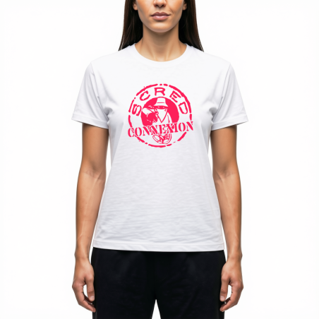Tee-shirt  femme"classico"  rose