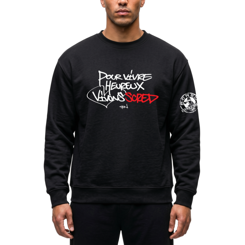 Sweat Scred Connexion - Vivons Scred