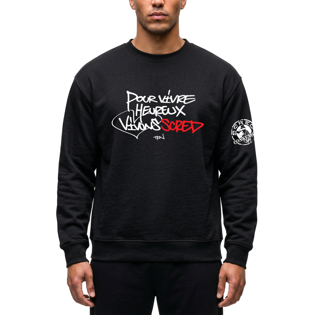 Sweat Scred Connexion - Vivons Scred