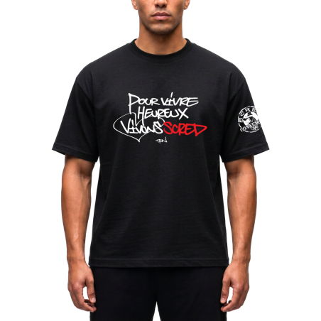 Tshirt Scred Connexion - Vivons Scred
